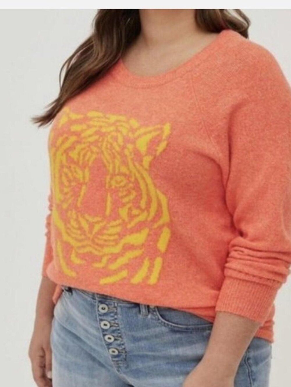 NWT-TORRID GRAPHIC TIGER SWEATER